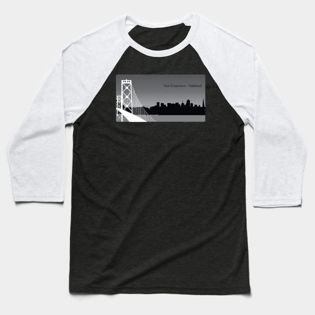 San Francisco Baseball T-Shirt by dddesign